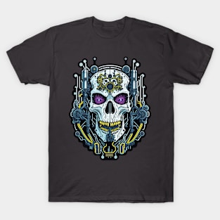 Cyborg Heads S02 D89 T-Shirt